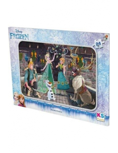 Ks Games 24 Parça Frozen Frame Puzzle