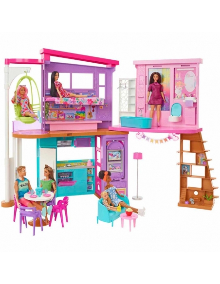 Barbie Tatil Evi Oyun Seti HCD50 Yeni