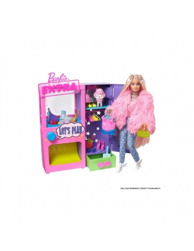 HFG75 Barbie Extra Kıyafet Otomatı Oyun Seti