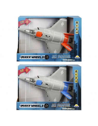 1:16 Maxx Wheels Sesli ve Işıklı Jet Fighter Uçak