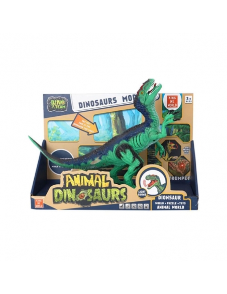 301A4 Animal Dinosaurs Serisi Sesli Işıklı Dino A4