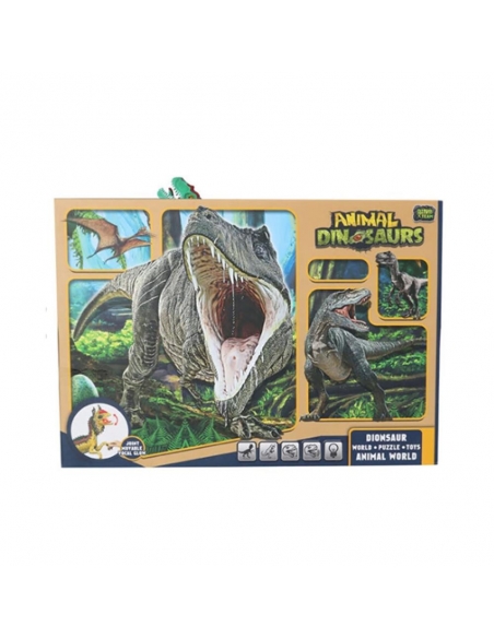 301A4 Animal Dinosaurs Serisi Sesli Işıklı Dino A4