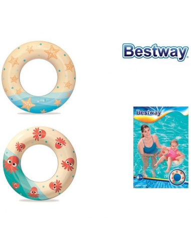 36014 Bestway Desenli Simit 61 cm