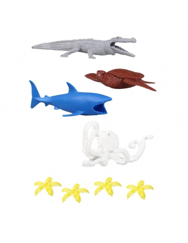 720 Toy Play 6 Parça Deniz Canlıları Figür Seti 10-20 cm