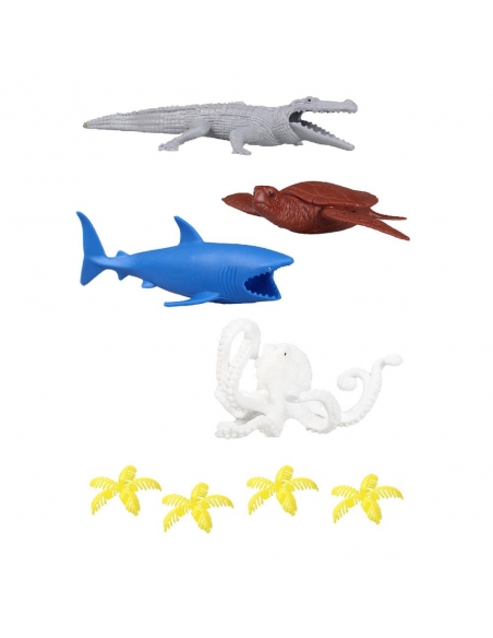 720 Toy Play 6 Parça Deniz Canlıları Figür Seti 10-20 cm