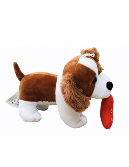 62876 Peluş 20 cm Kalpli Köpek