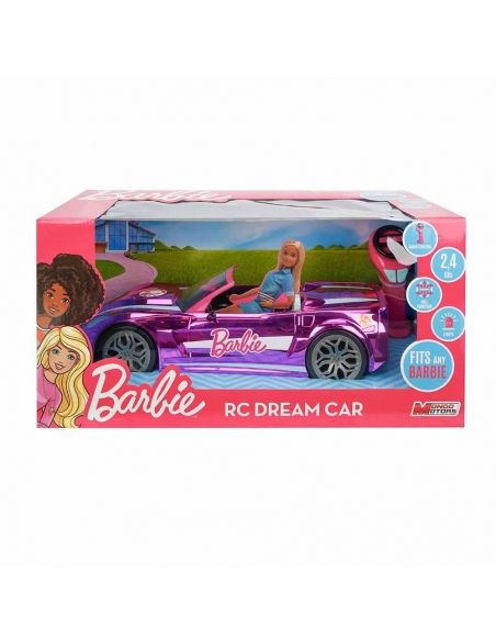 Barbie'nin Uzaktan Kumandalı Rüya Arabası 42 cm