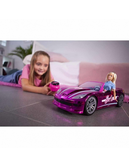 Barbie'nin Uzaktan Kumandalı Rüya Arabası 42 cm