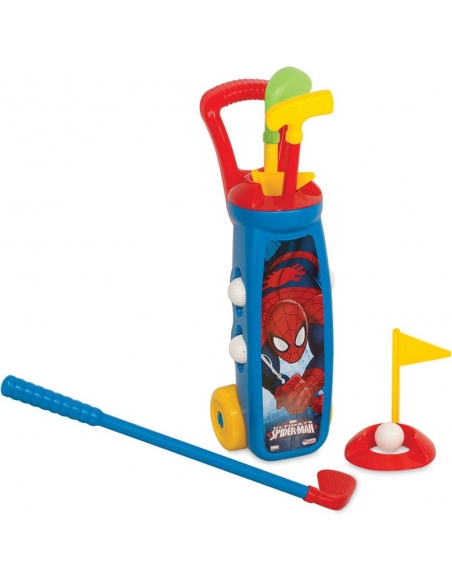 Oyuncak Spiderman Golf Arabası Seti