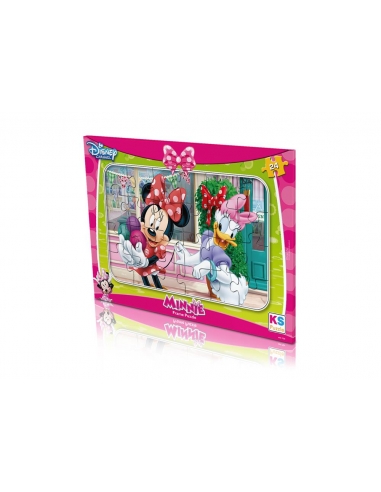 Ks Games 24 Parça Minnie Frame Puzzle