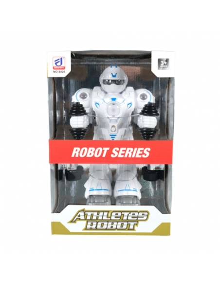 Işıklı Sporcu Atletik Robot 26 cm