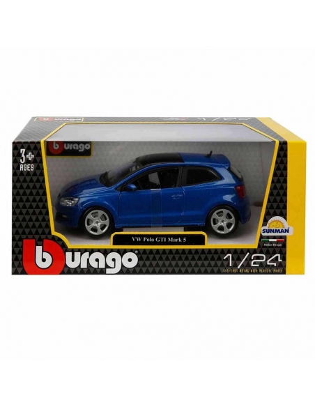 Bburago 1:24 Volkswagen Polo GTI Mark 5 Model Araba