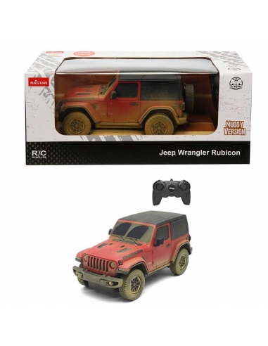 1:24 Jeep Wrangler Rubicon Muddy Uzaktan Kumandalı Araba