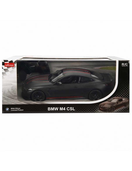 Rastar R/C 1/16 F/F BMW M4 CSL 2.4GHZ SİYAH Uzaktan Kumandalı