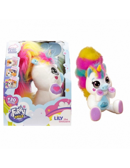 Lily Sesli ve Işıklı Unicorn Peluş