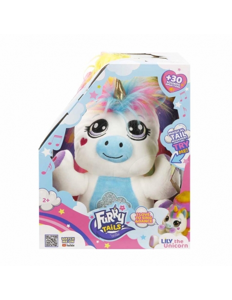 Lily Sesli ve Işıklı Unicorn Peluş