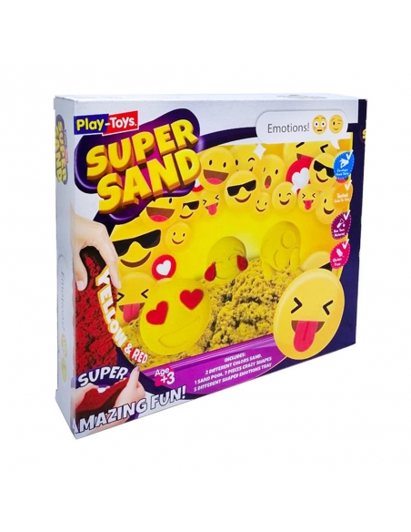 Play-Toys Emoji Oyun Kumu Süper Sand Seti