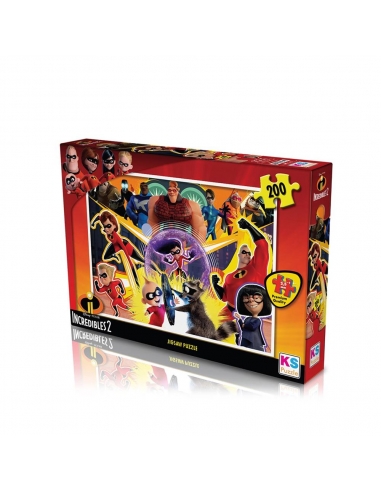 Ks Games 200 Parça Incredibles  Puzzle