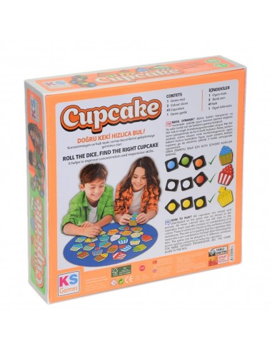 Ks Games  Cupcake Eğlenceli Kutu Oyunu