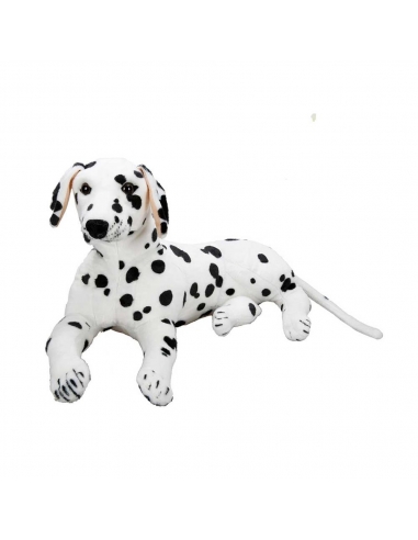 S00001412 PELUŞ KÖPEK DALMAÇYLI YAN YATAN 68CM-SUN