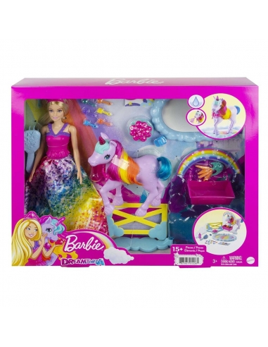 GTG01 BARBİE DREAMTOPİA BEBEK VE TEK BOYNUZLU AT