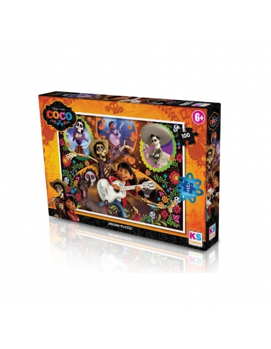 Ks Coco Puzzle 100 Parça CO 714