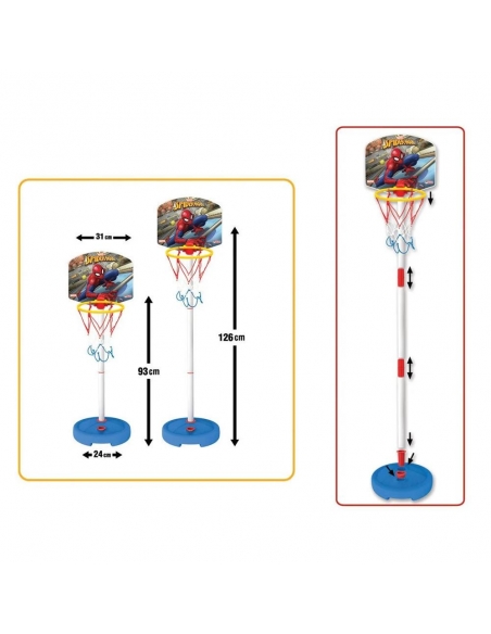 03653 Spiderman Küçük Ayaklı Basketbol Set