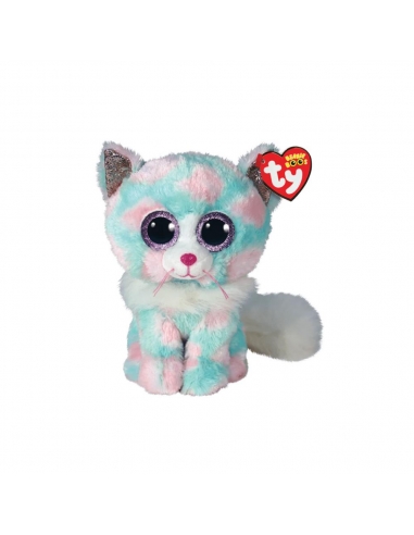 Ty Beanie Boos Regular Opal Cat Pastel