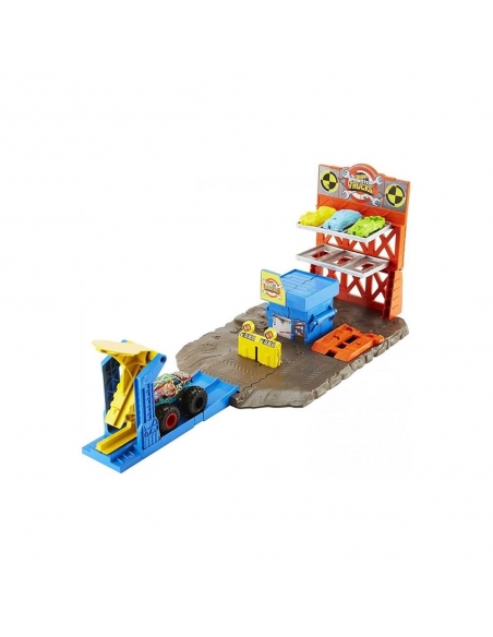 Hot Wheels Monster Trucks Patlama İstasyonu Oyun Seti