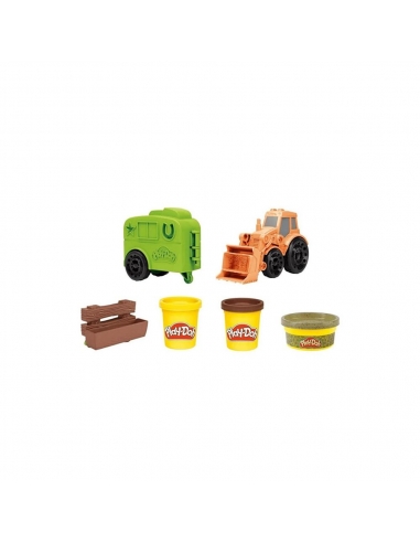 F1012 Play-Doh Çalışkan Traktör ve Römork