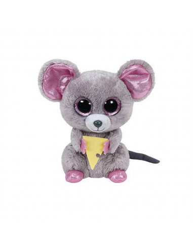 TY36192 Peluş Squeaker  Mouse With Cheese Reg