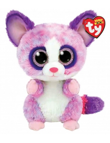 TY Peluş Becca the Pink Bush Baby Regular Beanie Boo