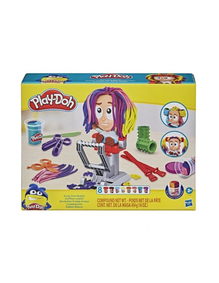 Play Doh Çılgın Kuaför Berber Hamur Oyun Seti